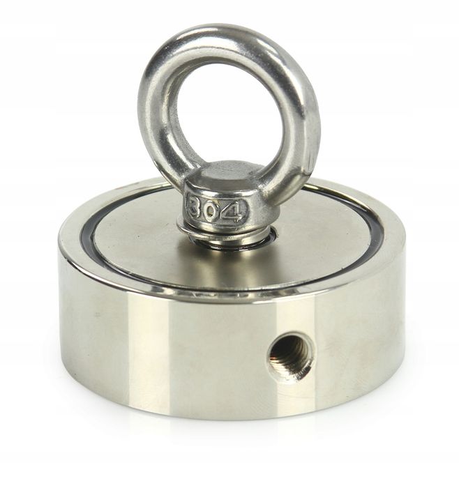 Magnes Neodymowy Okrągły Uchwyt Do Poszukiwań Lina