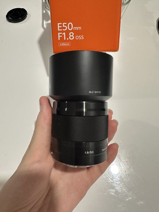 Обʼєктив Sony 50 мм 1.8