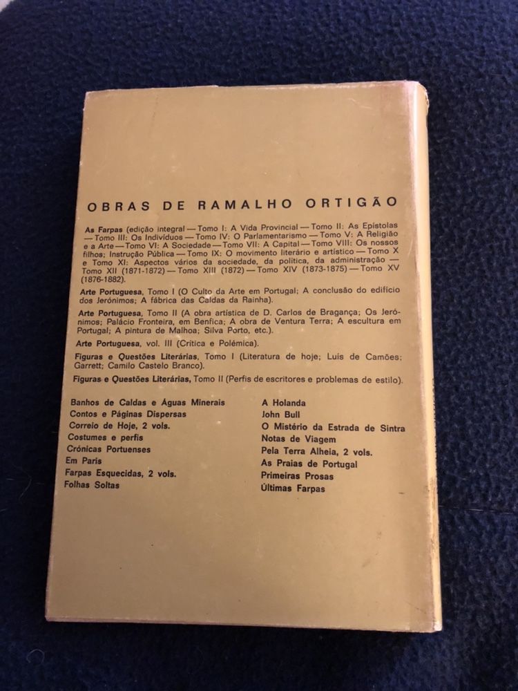 1970 Ramalho Ortigao | As Farpas IX (portes gratuitos)