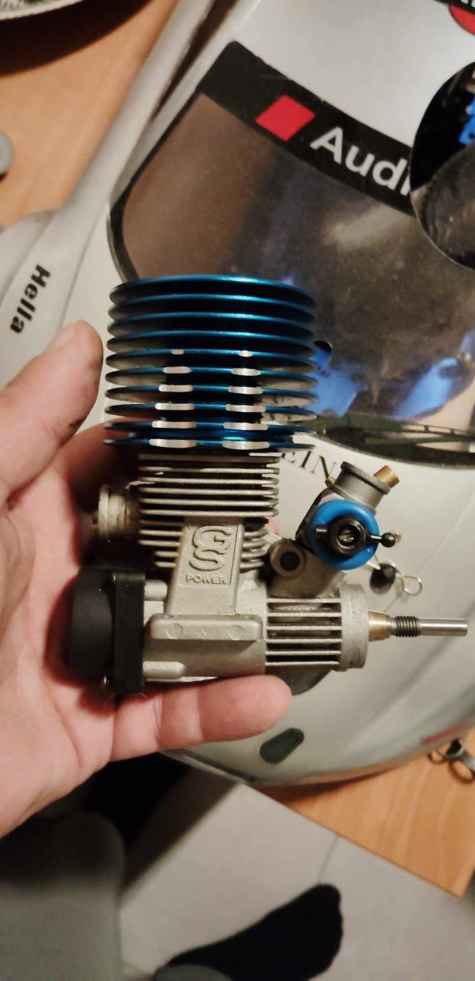 Motor rc nitro GS r25mt rnovo