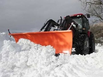 PRZED SEZONEM - Pług do śniegu odśnieżny śnieżny TUR EURORAMKA Widlak