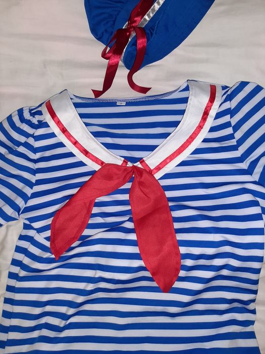 Карнавальный костюм Морячка, Матроска  от 11-15 лет