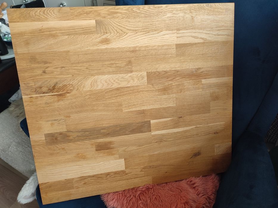 Stolik Ikea hemnes na kółkach + dodatkowy blat Godula 10.24