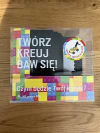 Nowy czarny kubek klockowy kompatybilny z klockami lego