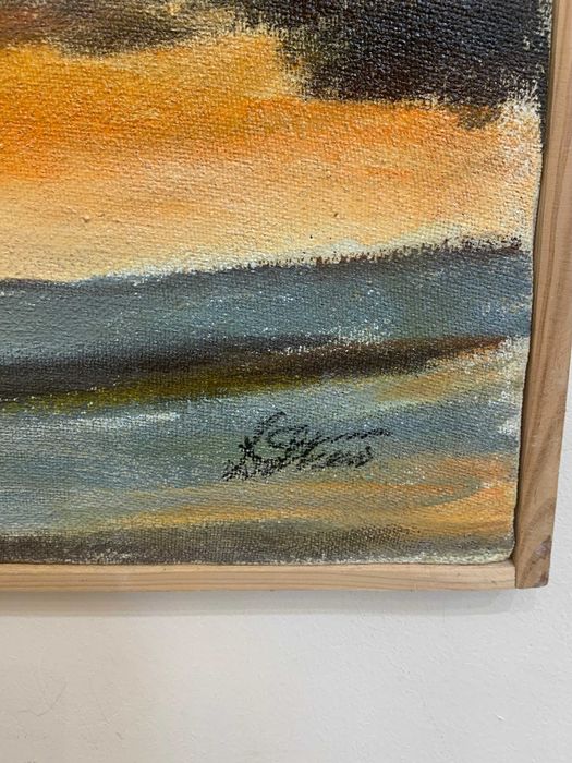 Obraz akrylowy "Pożegnanie" Jerzy Dołhań