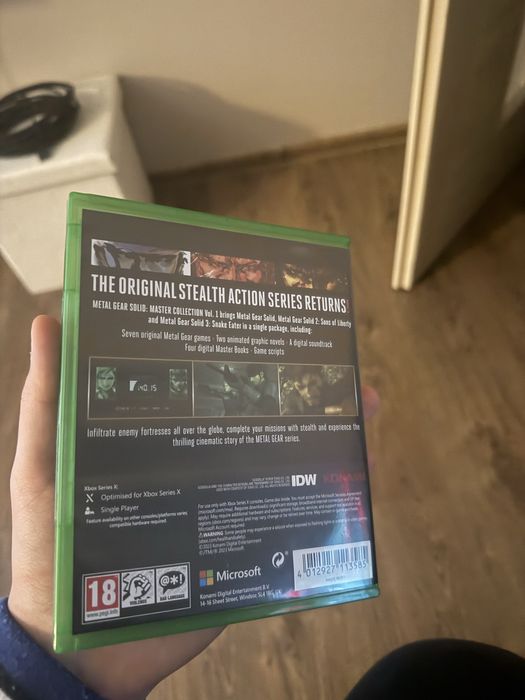 MGS Master Collection vol1 Xbox