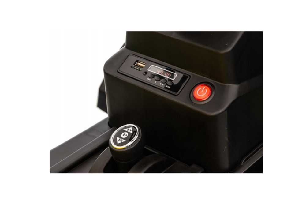 HIT - DUŻY TRAKTOR Na Akumulator Z Przyczepką Pilot LED Dźwięki 90W