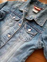 Джинсовая куртка курточка пиджак для девочки джинсовка