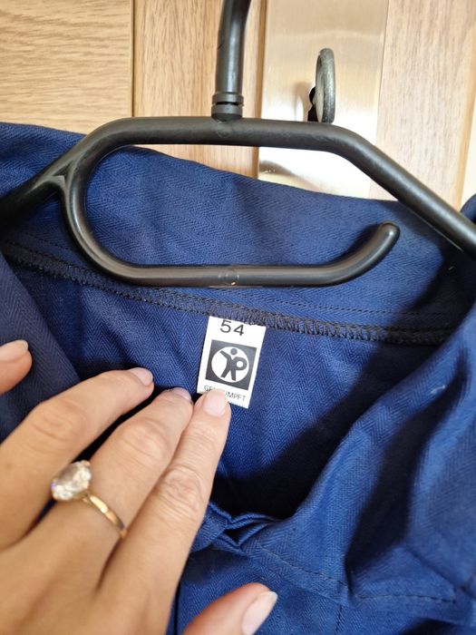 monia ubranie robocze męskie PRL nowe góra marynarka odzież robocza