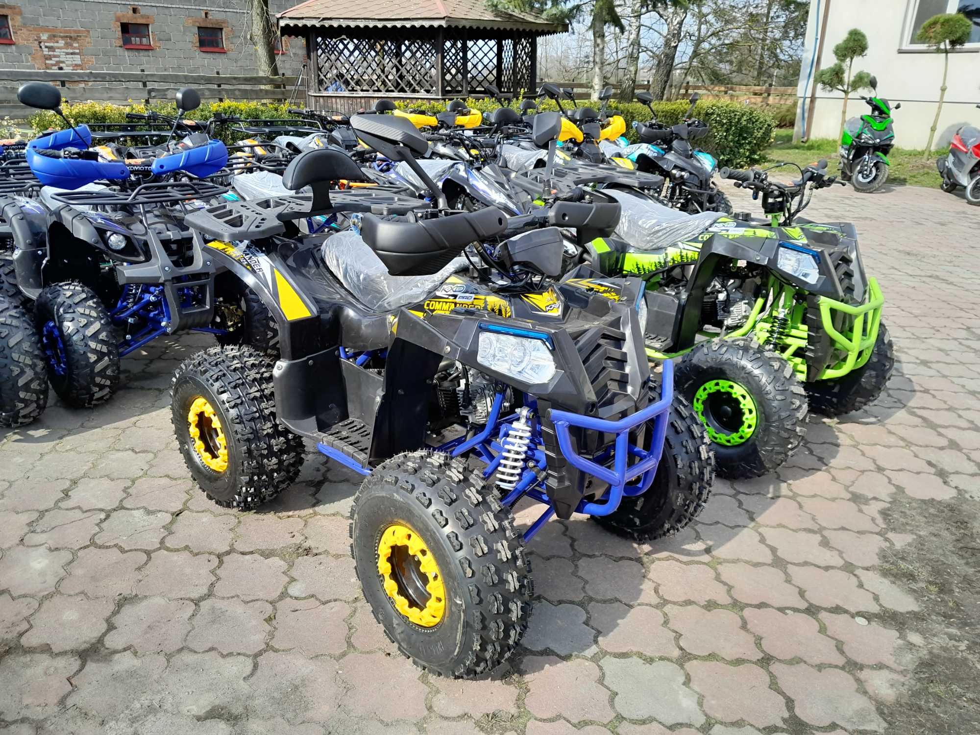 Quad kład 125cc KXD Commander LED max wyposaz DOSTAWA RATY