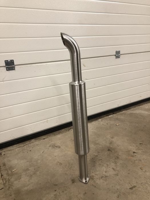 Tłumik, tłumnik nierdzewny Ursus turbo, Zetor do ciągnika.