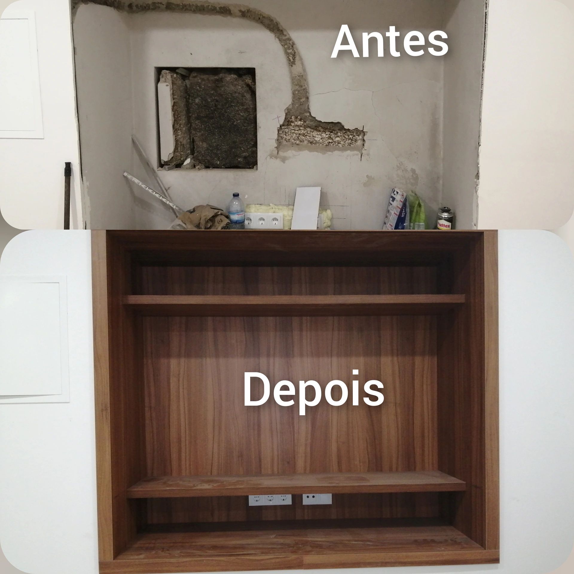 Remodelação e obras.