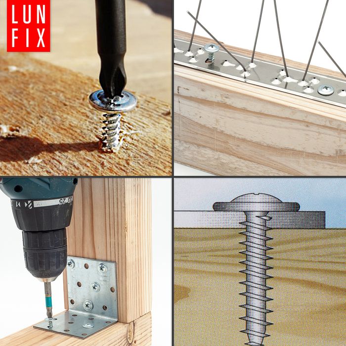 Wkręty do metalu samogwintujące 4.2x19mm podkładowe 1000szt.