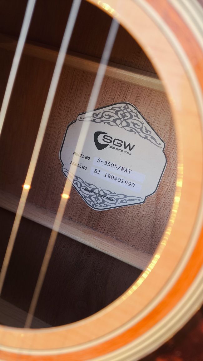 Samick SGW S-350D/NAT – gitara elektro-akustyczna
