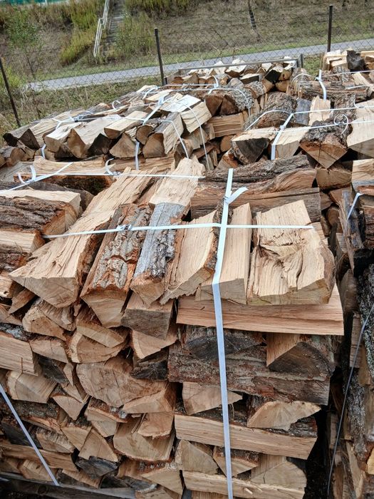 Drewno Kominkowe Dąb Suchy Sezonowany 2 lata