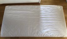 Materac piankowy 160 cm x 80 cm + mata + przescieradełka