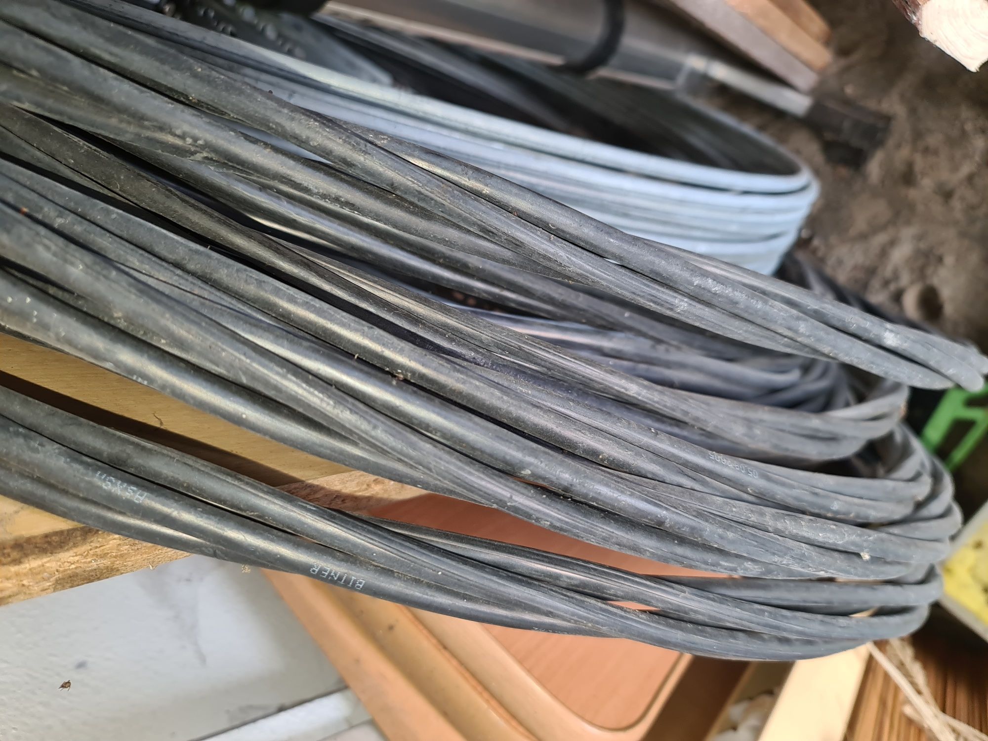 Kabel przewód napowietrzny plecionka