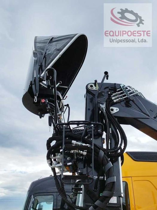 Cobertura de banco de grua ou máquina