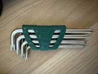 Sata zestaw kluczy torx