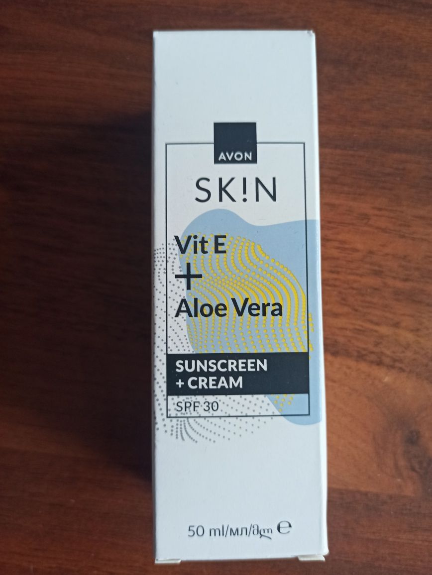 Avon SKIN - Krem do twarzy i do opalania z SPF30 2 w 1 - nowość - 50ml