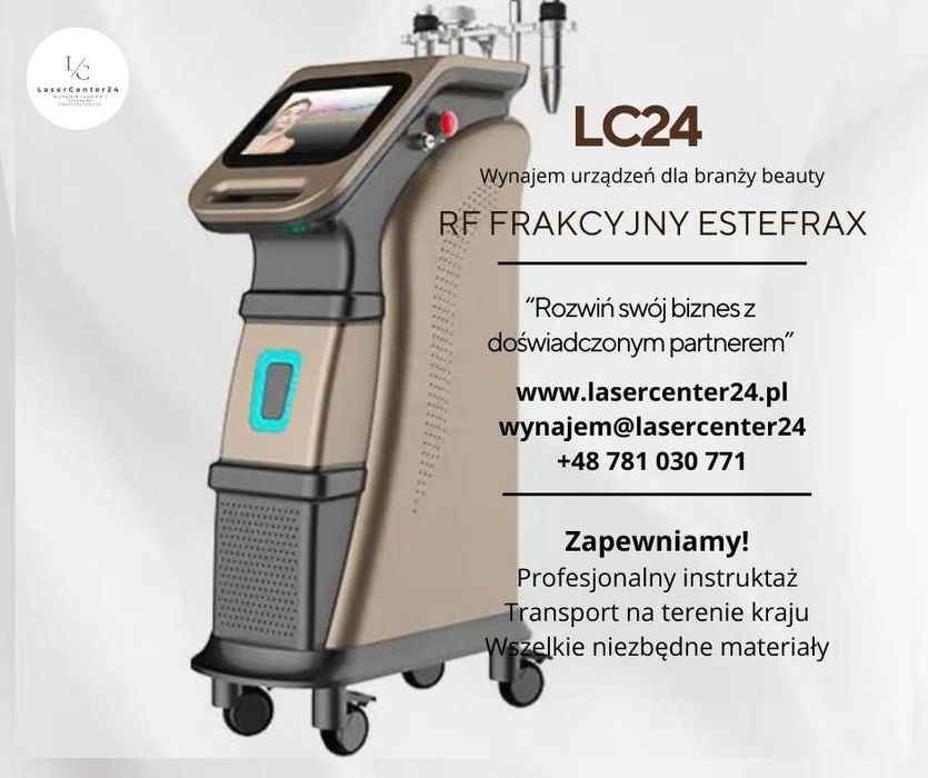 Wynajem urządzenia Radiofrekwencja mikroigłowa - RF frakcyjny