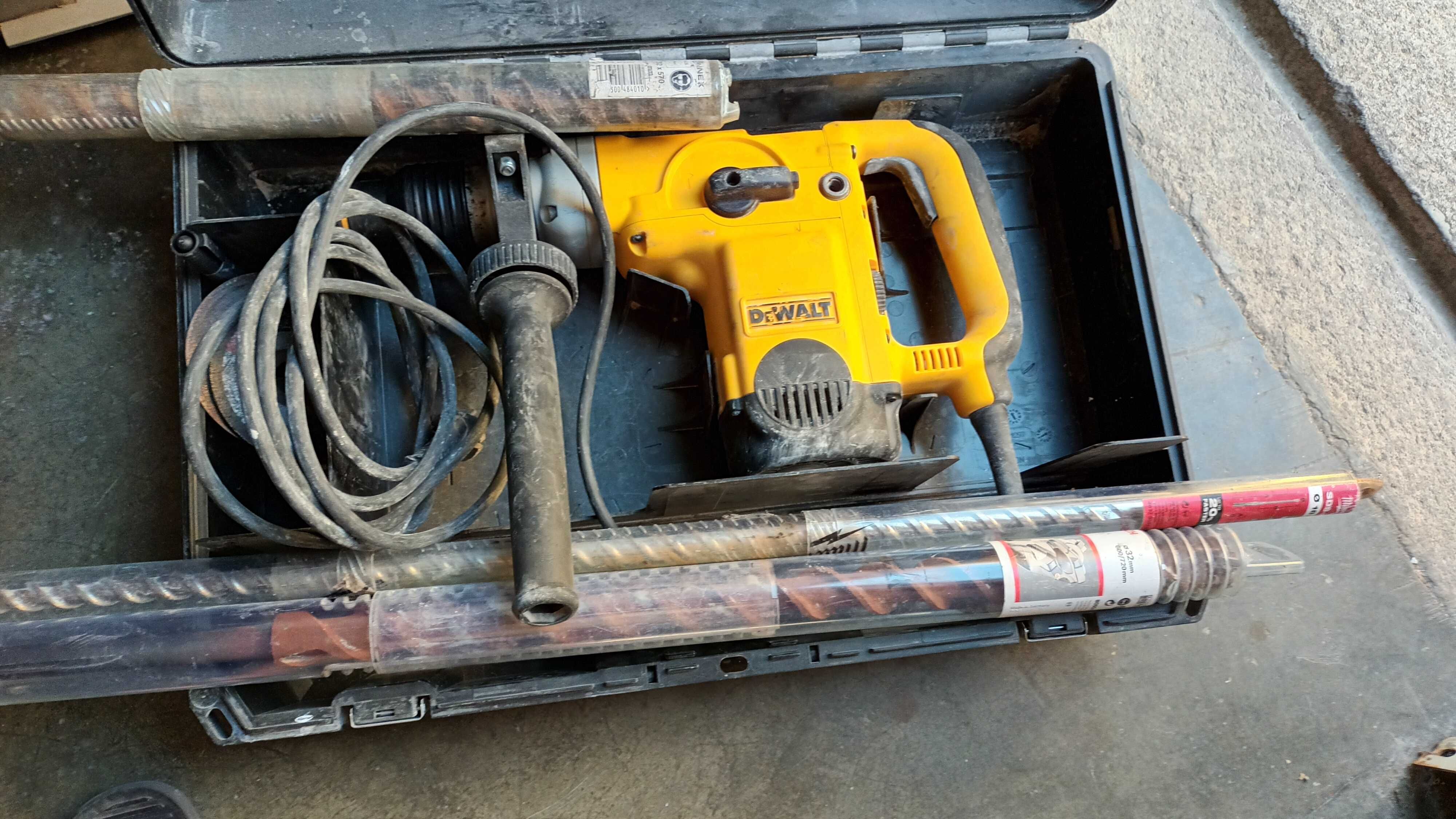 Martelo eletropneumático da DeWALT