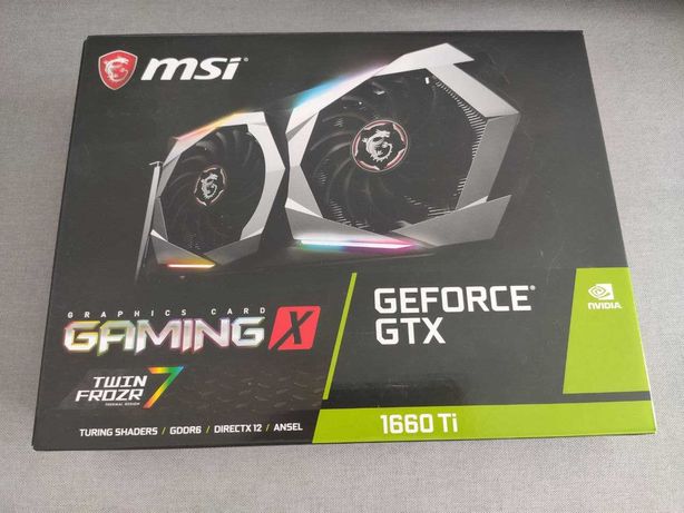 Відеокарта MSI GeForce GTX 1660 Ti GAMING X 6G