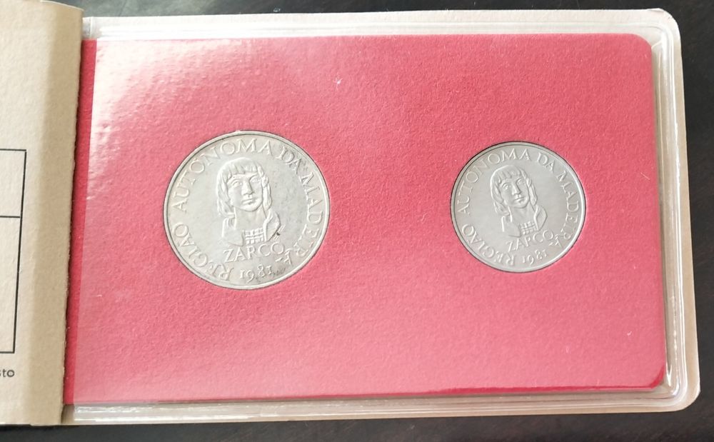 Carteira Dupla BNC Portugal Autonomia Madeira Estado Nova