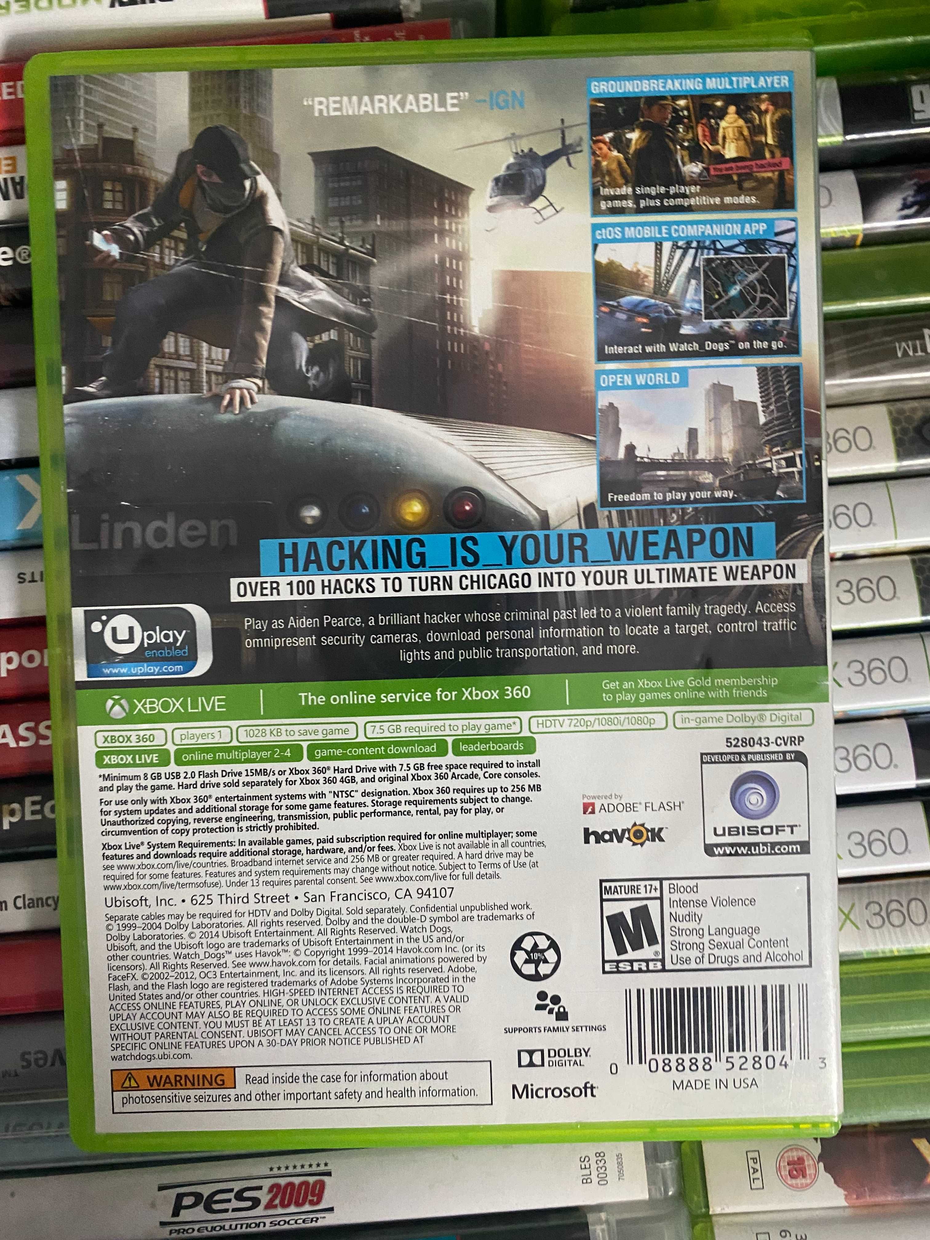 Watch Dogs|Xbox 360