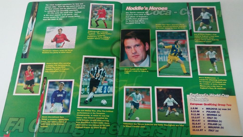 Caderneta de cromos Sports Sticker Collection Colecção completa