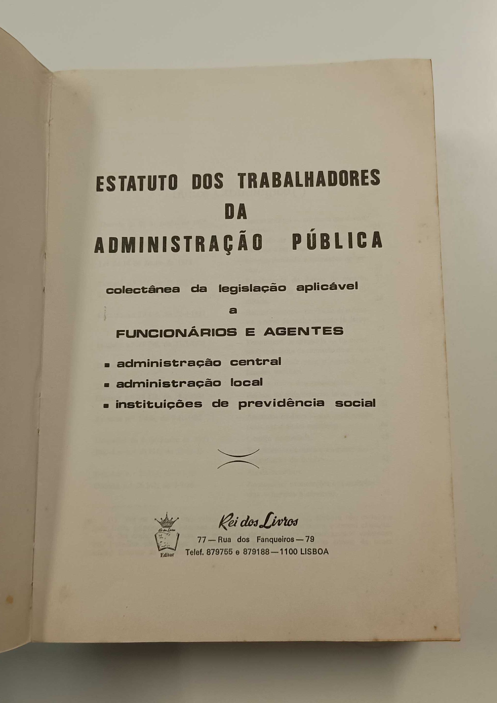 Estatuto dos Trabalhadores da Administração Pública