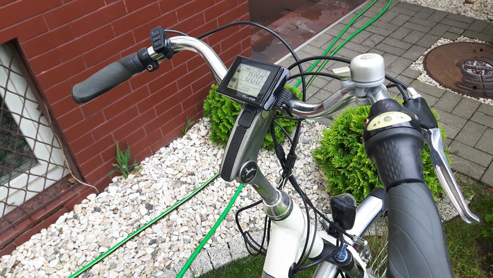 Rower damka elektryk holender STELLA wspomaganie