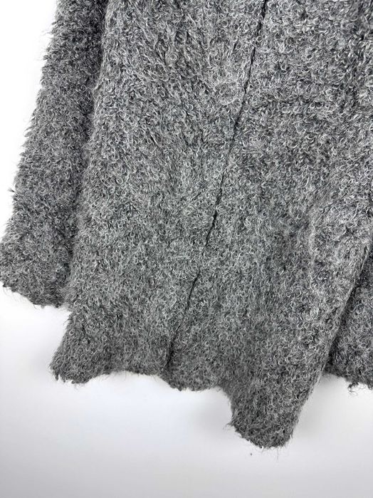 Kurtka moherowa Seventy Italy długi kardigan alpaka r. L