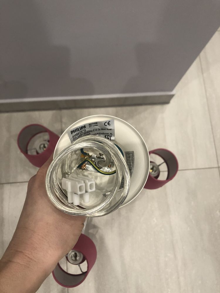 Żyrandol Philips dla dziewczynki