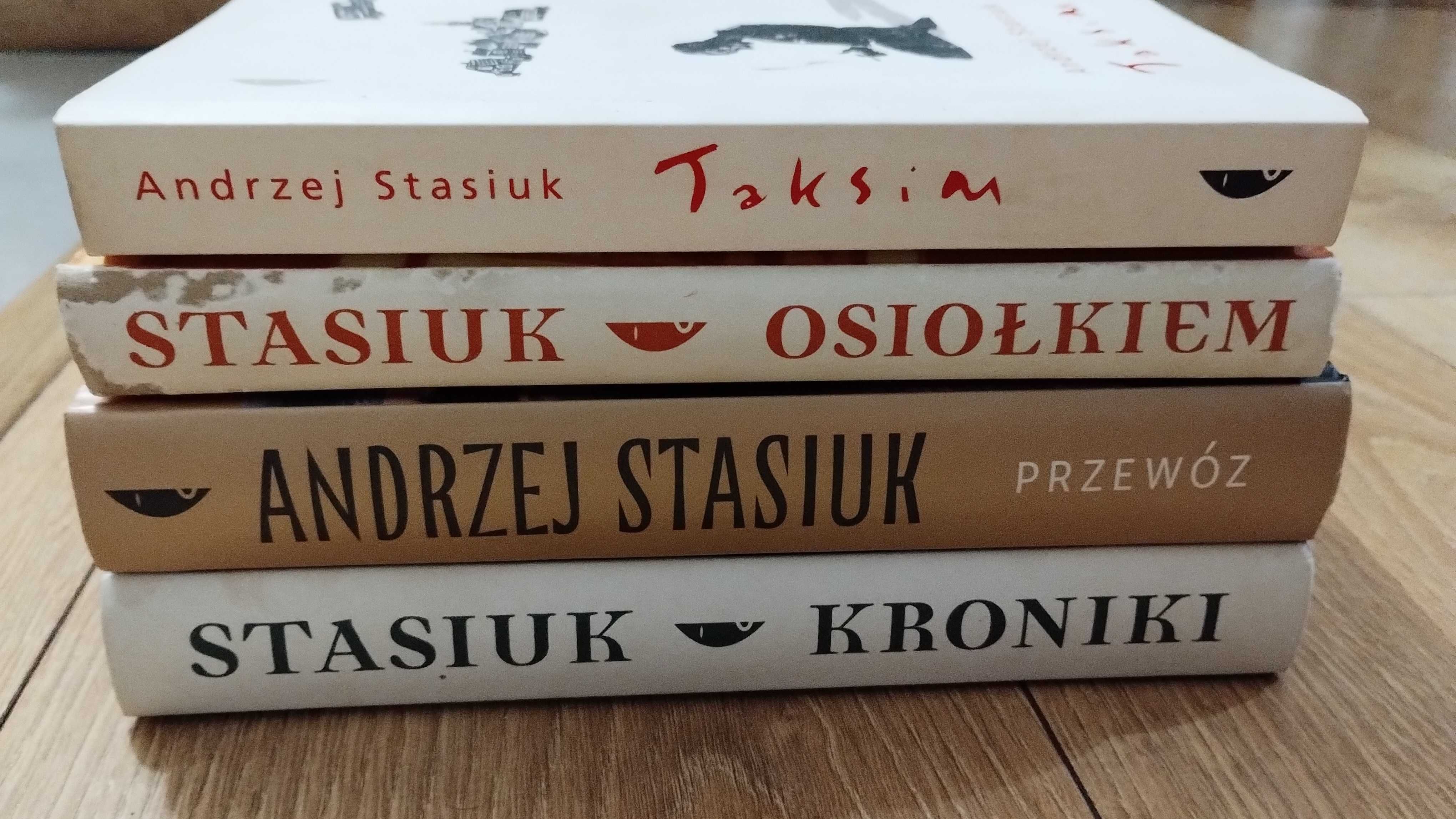 4x Stasiuk Kroniki Bieszczadzkie Przewóz Osiołkiem Taksim