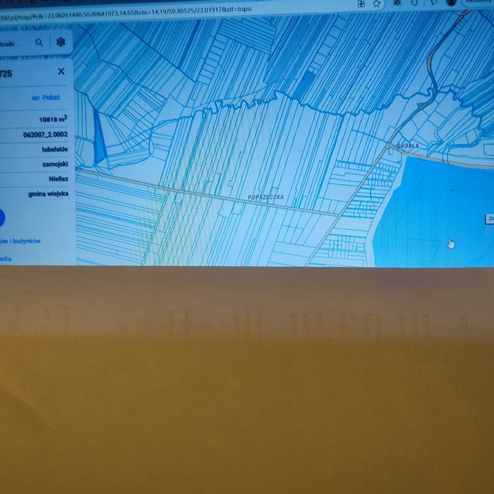 Działka budowlana nad Zalewem Nielisz