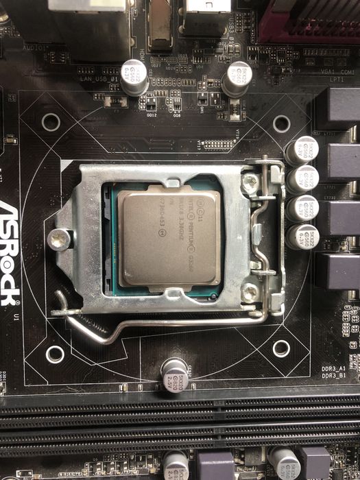 Материнська плата + процесор