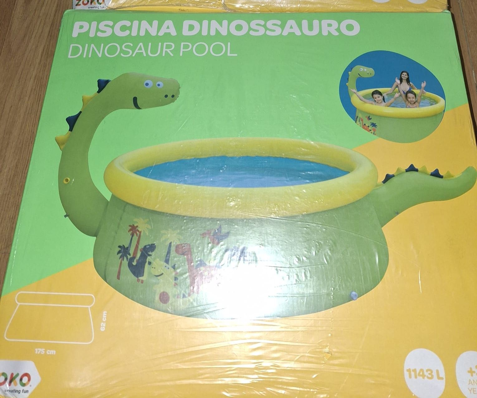 Piscina criança 1200 ltrs