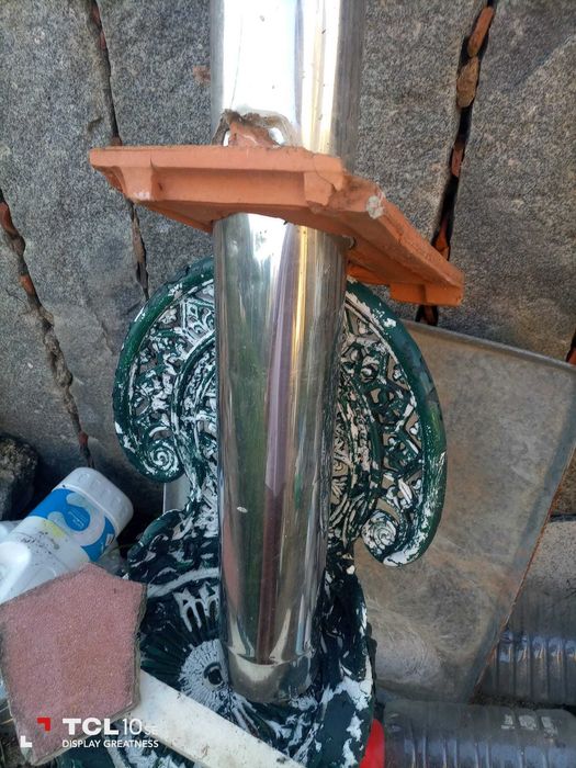 chaminé inox sem ferrugem