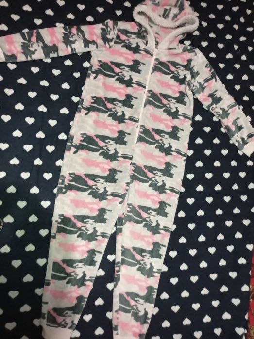 Теплая пижама кигуруми слип рост 140