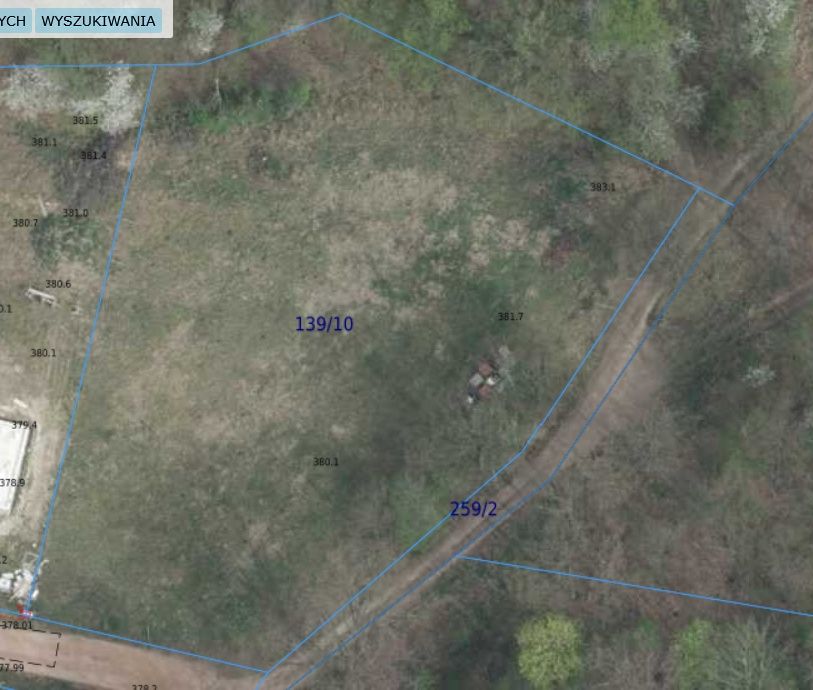 Działka budowlana Cieszów, 1km od Świebodzic