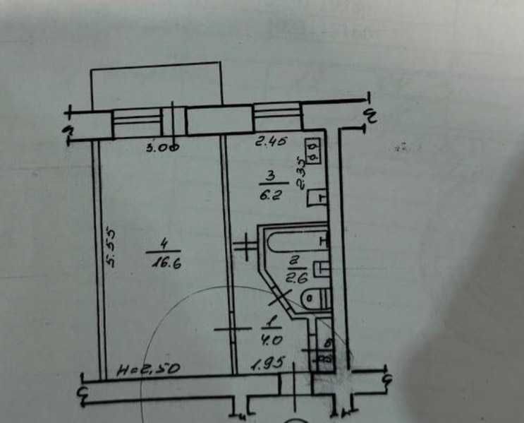 Продам 1 комнатную квартиру. Залютино.