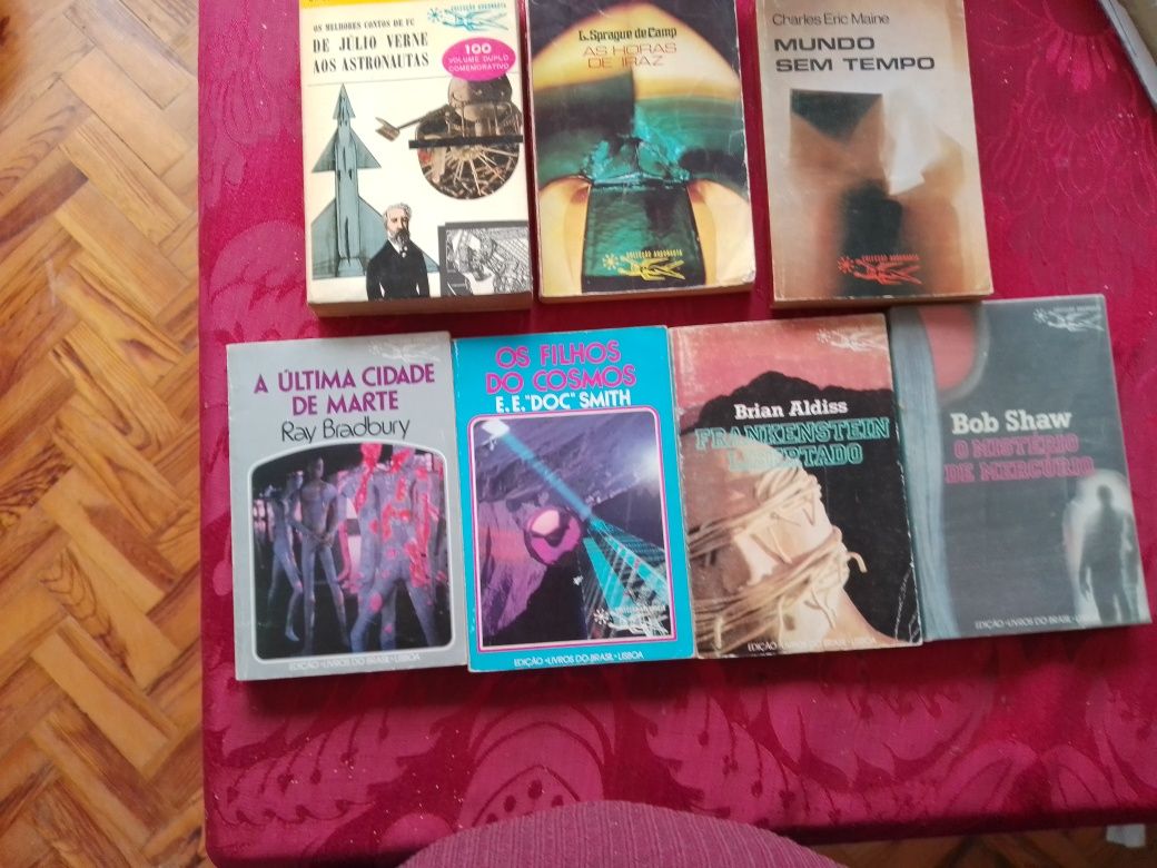 Livros Números muito baixos da coleçao F.cientifica  argonauta Desde2E
