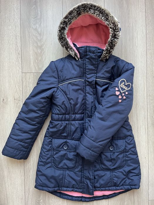 Зимова куртка парка 128 см