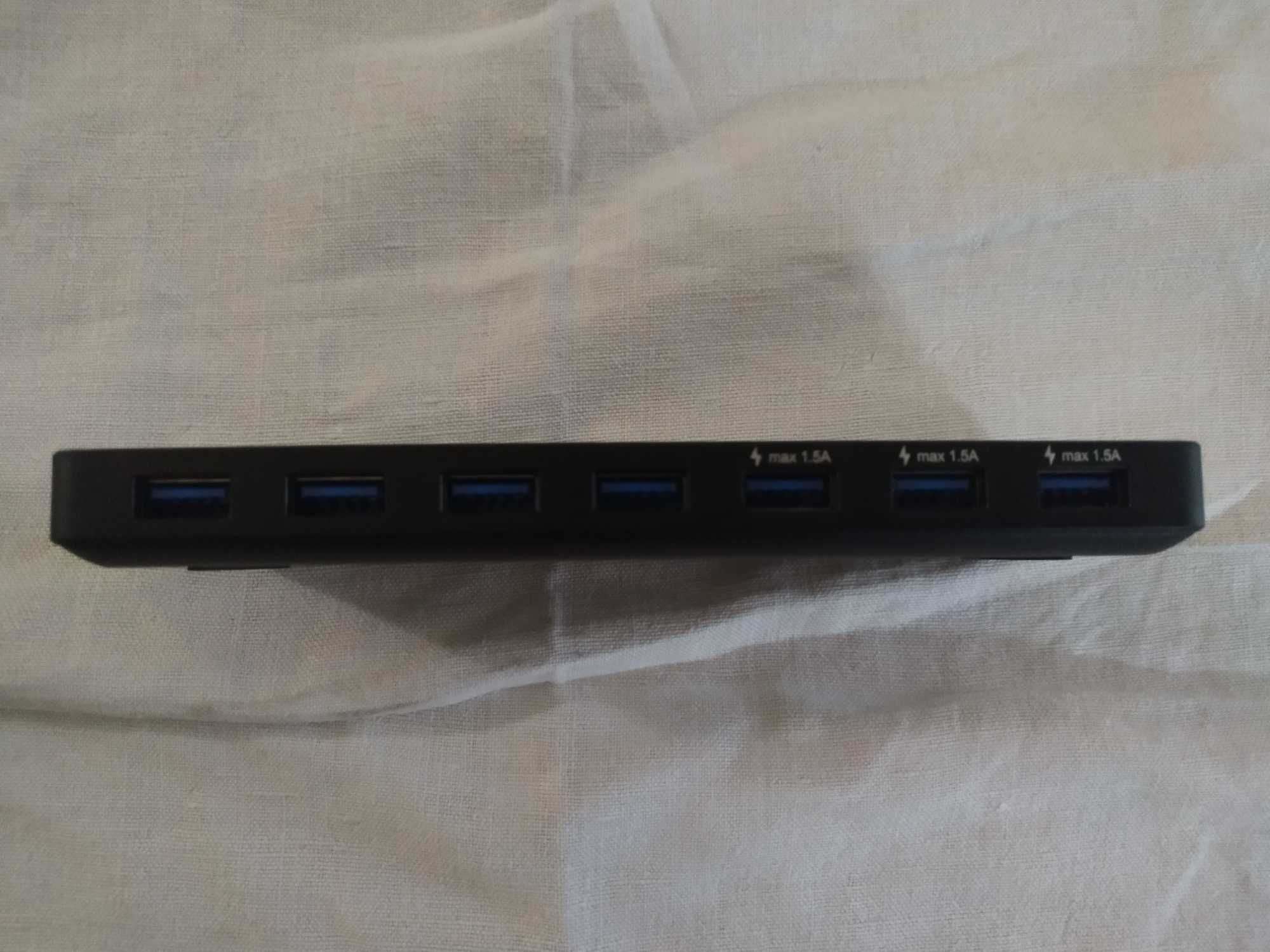 Hub USB 3.0 TP-Link UH700 c/ caixa, 7 portas (3 fast-charging)