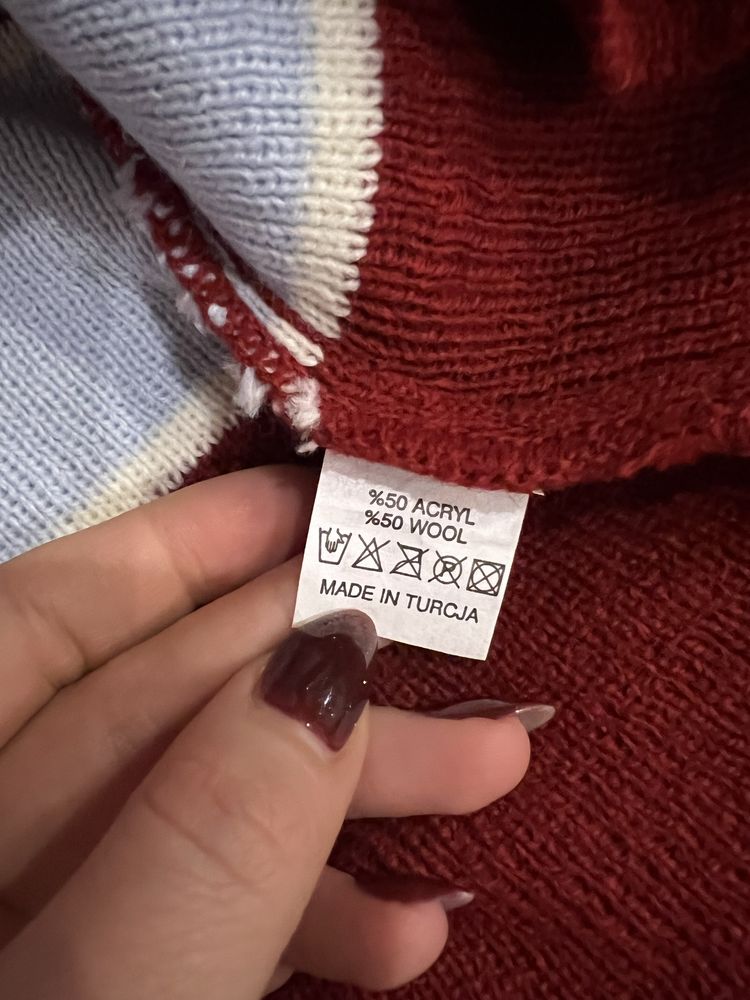 Nowy wełniany sweter damski z metką r. M