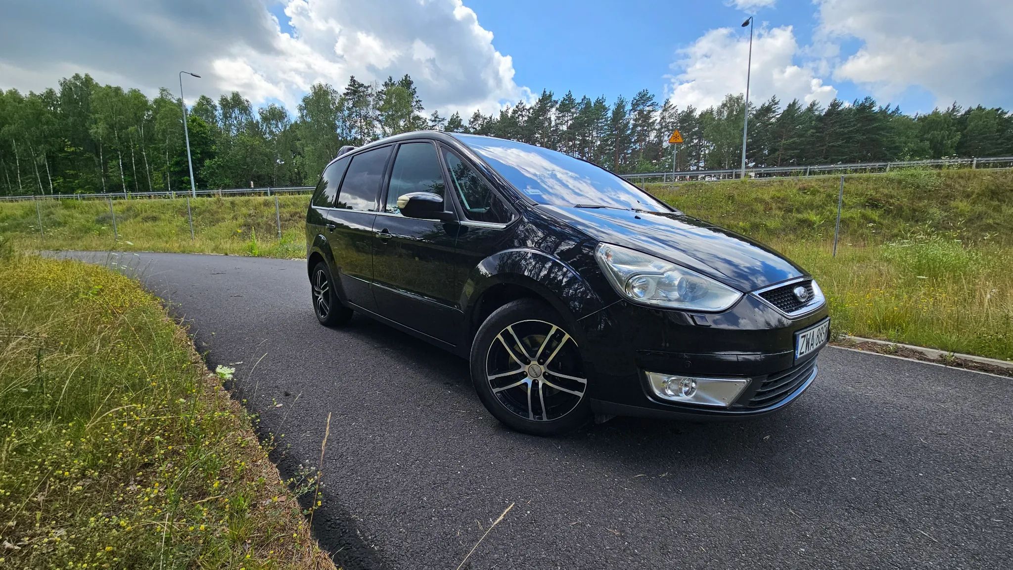 Ford Galaxy Ford Galaxy 2,0 TDCi Ghia 2007r. Salon Polska, panorama