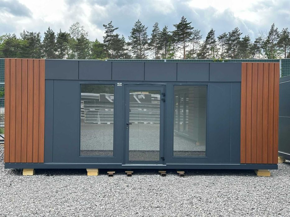 Pawilony 7mx3m Handlowo Usługowe Kontenery Biuro Kiosk Komis producent