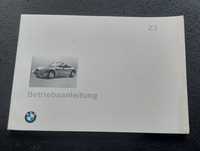 instrukcja obsługi BMW Z3 1,8 1,9 stan bdb przedlift oryginał
