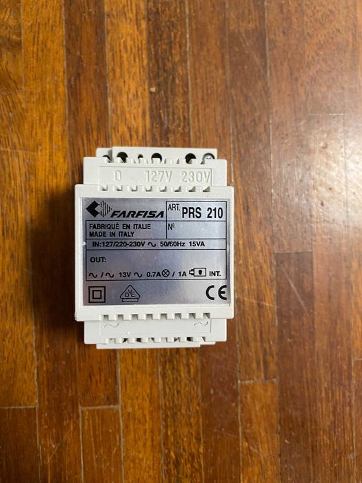 Zasilacz domofonowy Farfisa PRS 210 13V AC